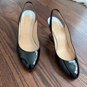 Christian Louboutin sling back